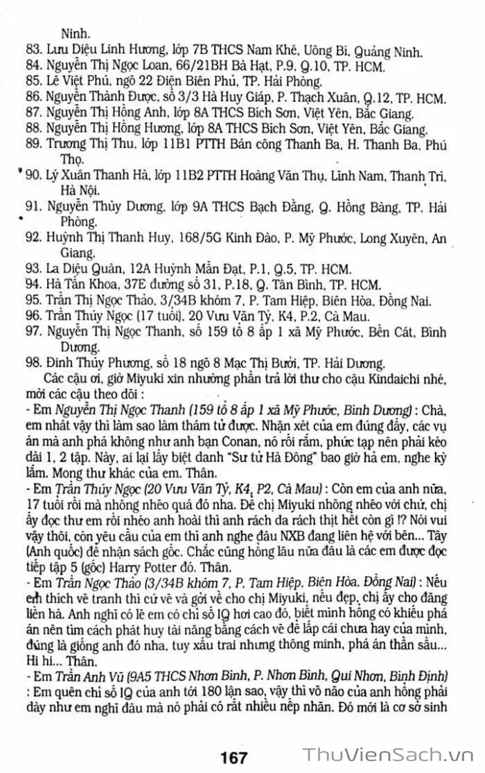 Truyện Tranh Thám Tử Kindaichi trang 4