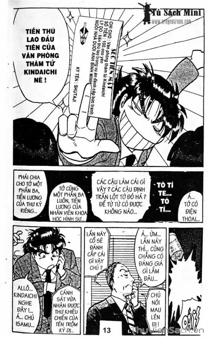 Truyện Tranh Thám Tử Kindaichi trang 4