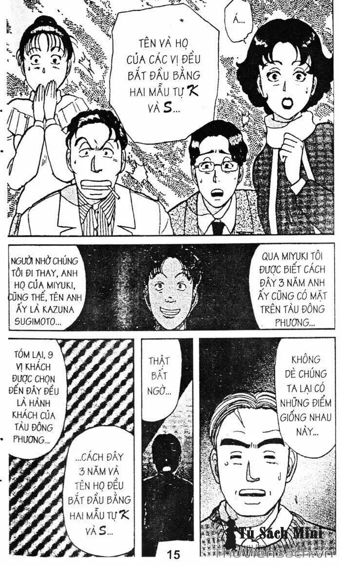 Truyện Tranh Thám Tử Kindaichi trang 4