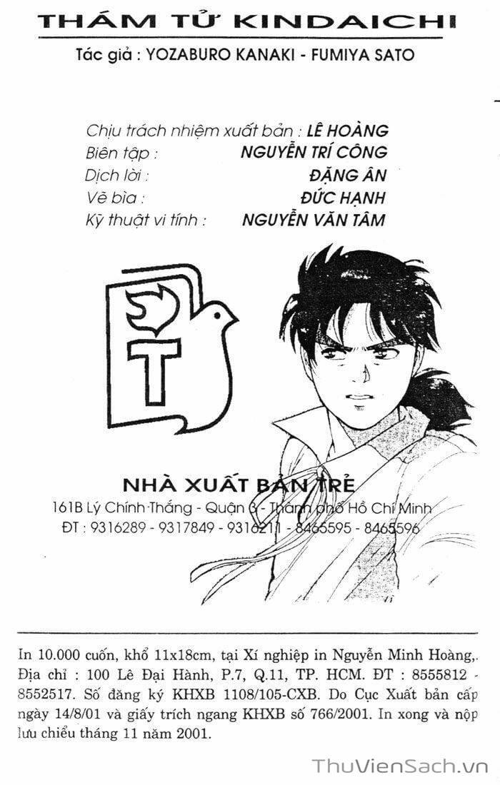 Truyện Tranh Thám Tử Kindaichi trang 4