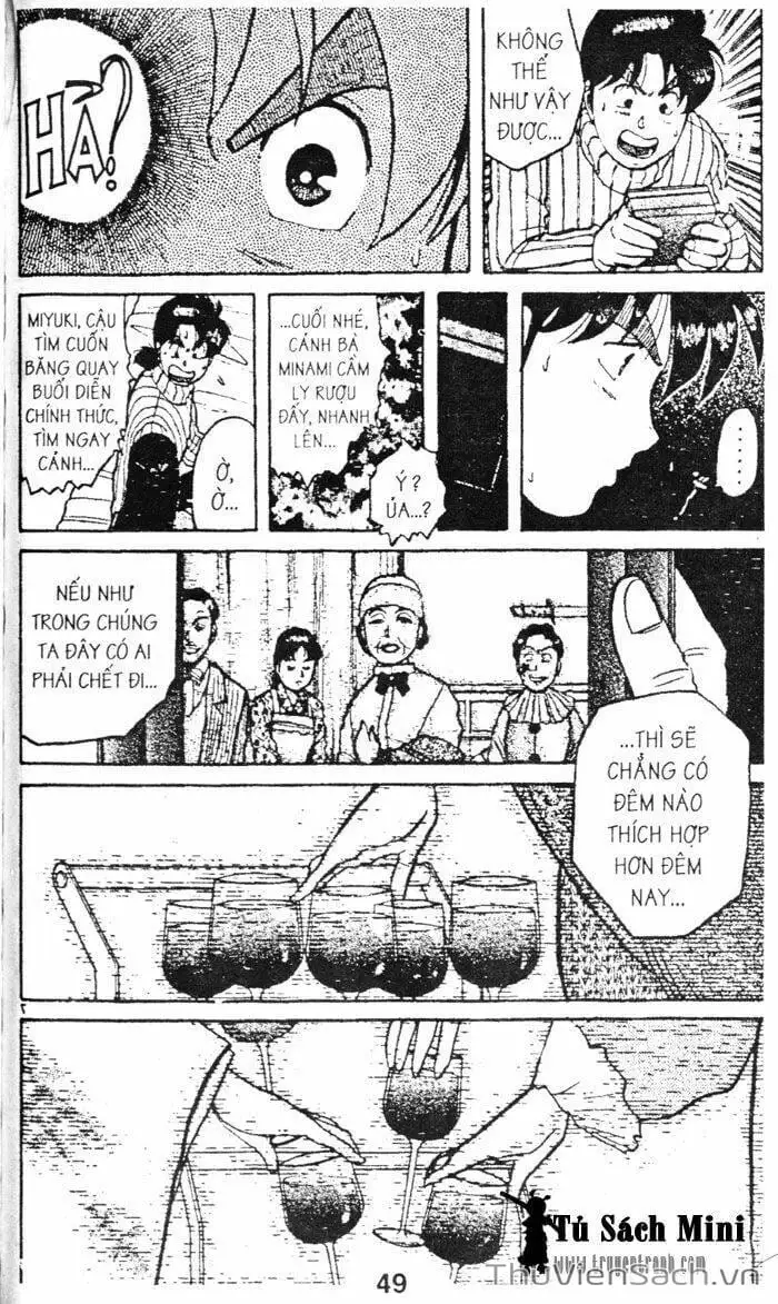 Truyện Tranh Thám Tử Kindaichi trang 4