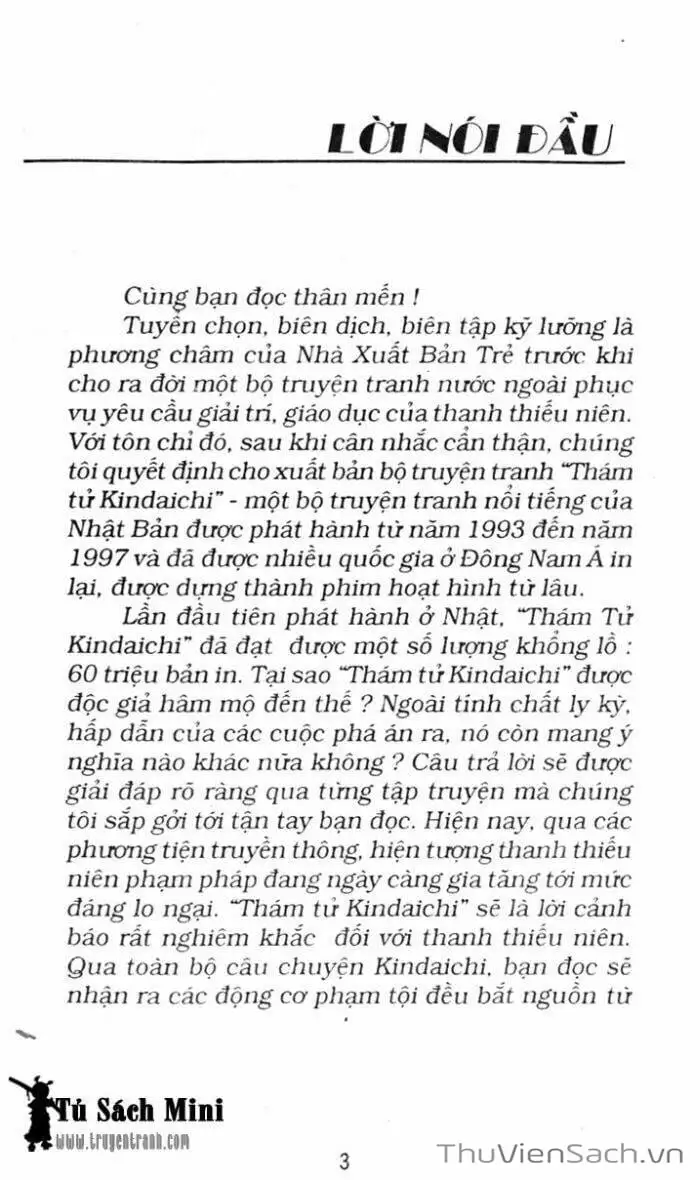 Truyện Tranh Thám Tử Kindaichi trang 4