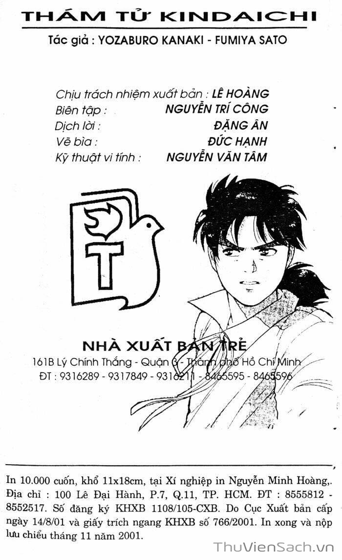 Truyện Tranh Thám Tử Kindaichi trang 4