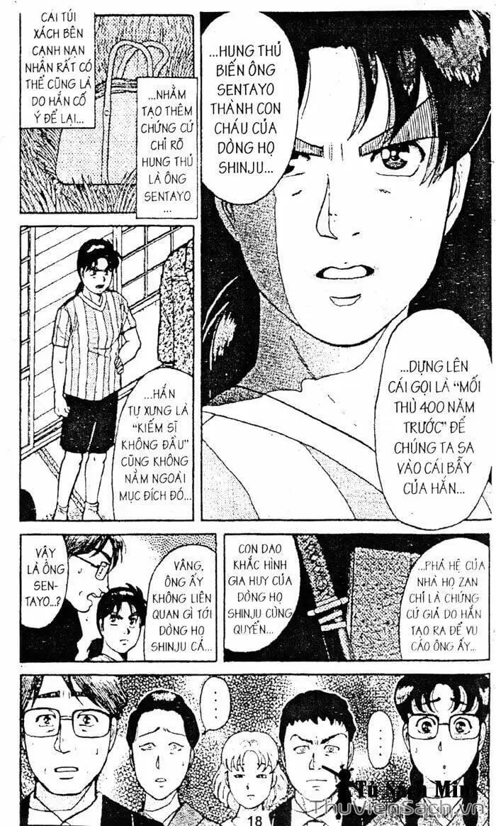 Truyện Tranh Thám Tử Kindaichi trang 4