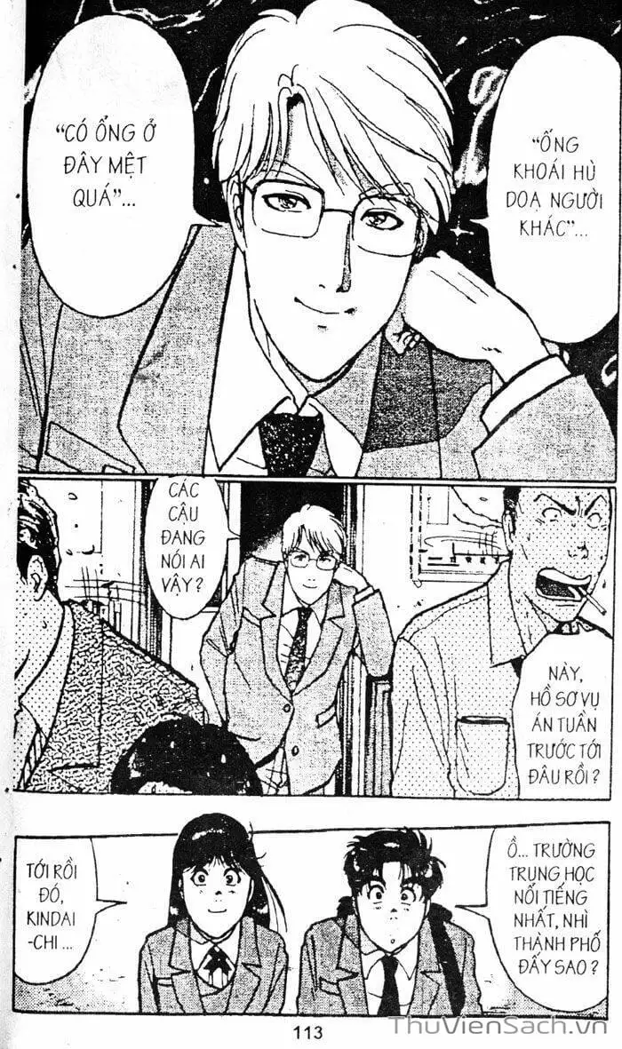 Truyện Tranh Thám Tử Kindaichi trang 4