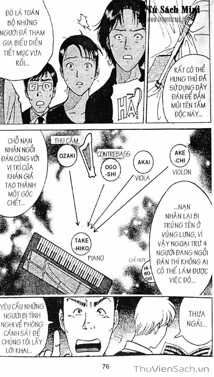 Truyện Tranh Thám Tử Kindaichi trang 4