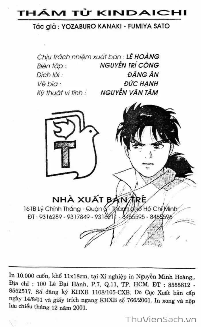 Truyện Tranh Thám Tử Kindaichi trang 4