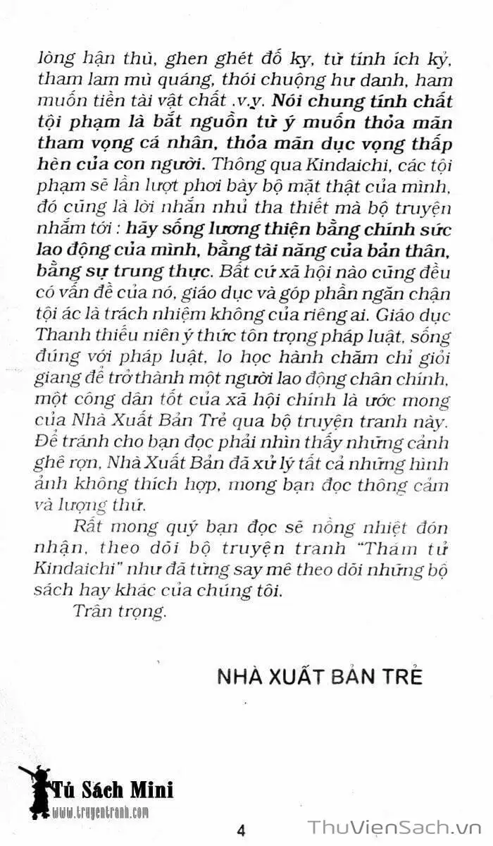 Truyện Tranh Thám Tử Kindaichi trang 4