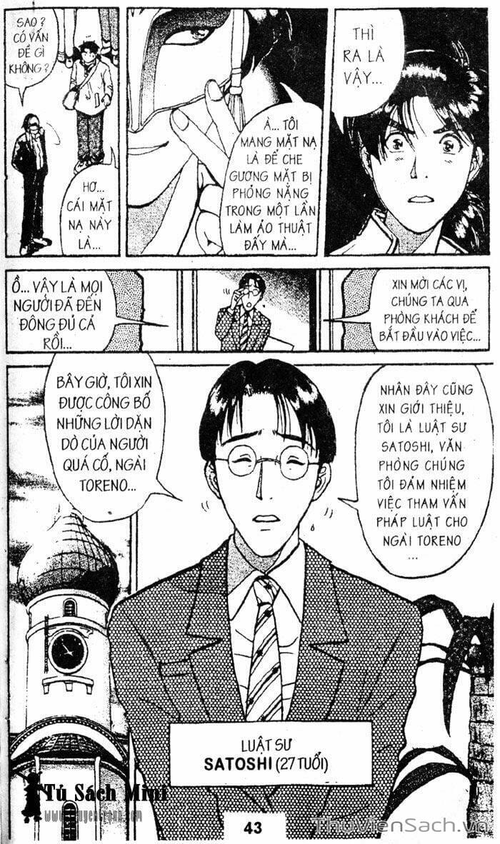 Truyện Tranh Thám Tử Kindaichi trang 4