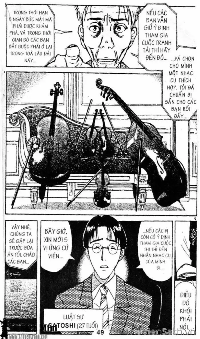 Truyện Tranh Thám Tử Kindaichi trang 4