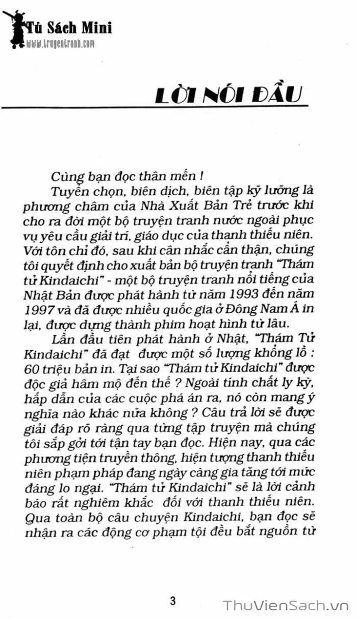 Truyện Tranh Thám Tử Kindaichi trang 4