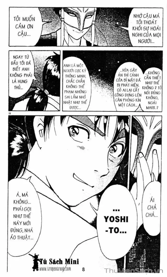 Truyện Tranh Thám Tử Kindaichi trang 4