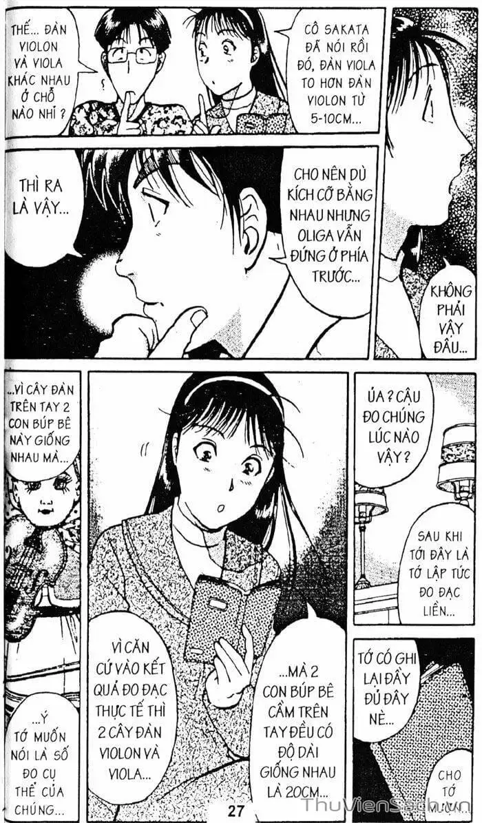 Truyện Tranh Thám Tử Kindaichi trang 4