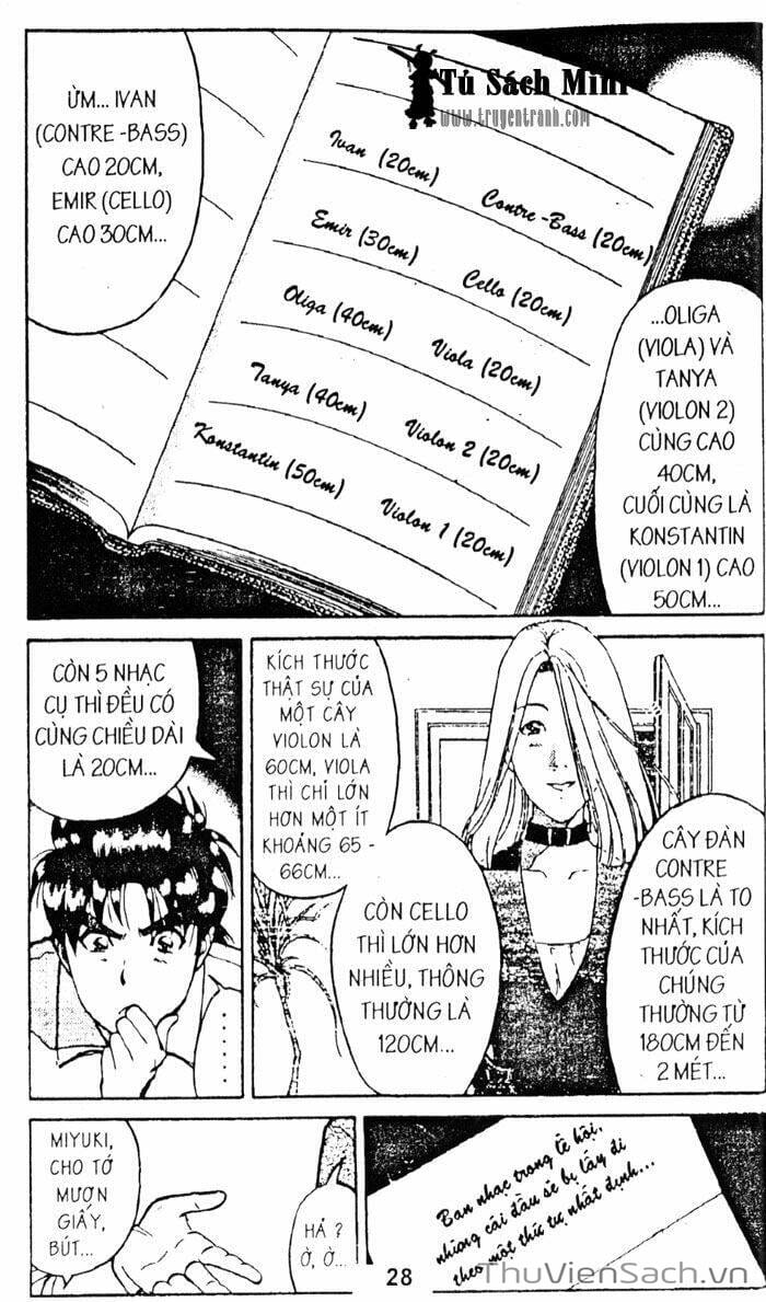 Truyện Tranh Thám Tử Kindaichi trang 4