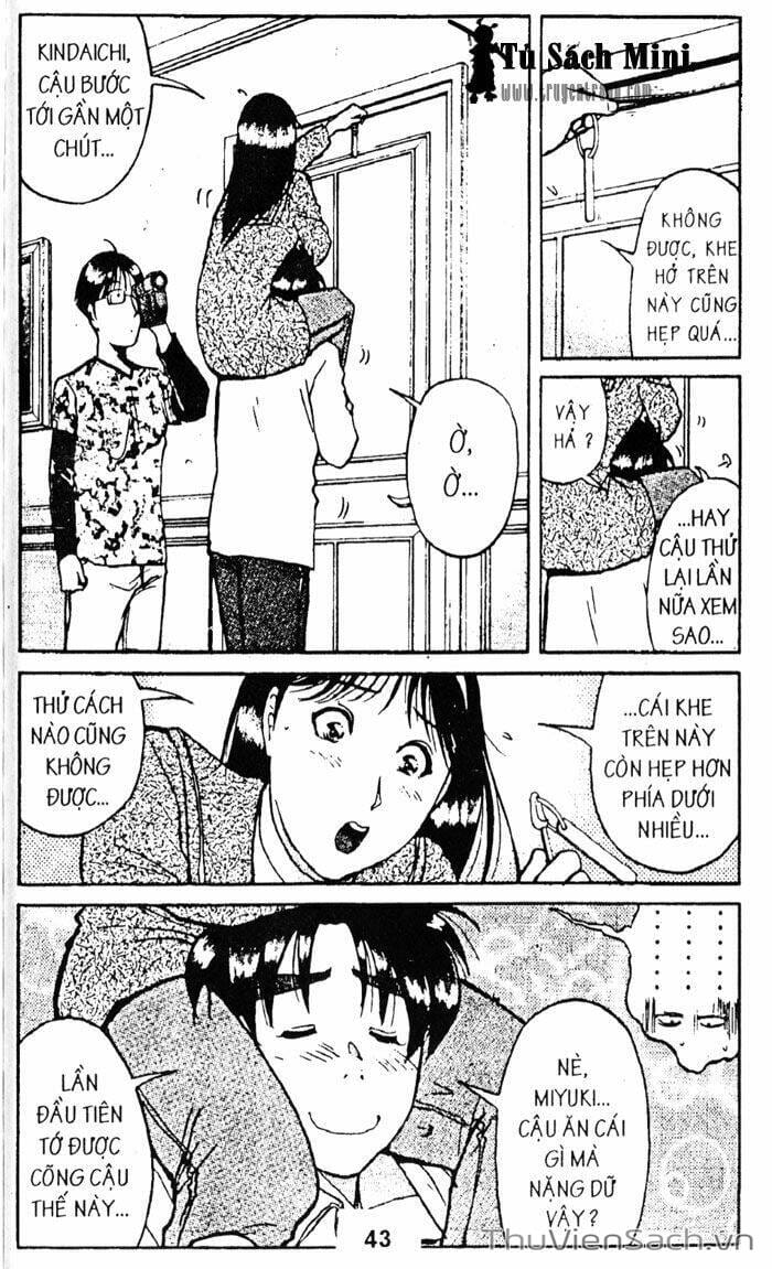 Truyện Tranh Thám Tử Kindaichi trang 4