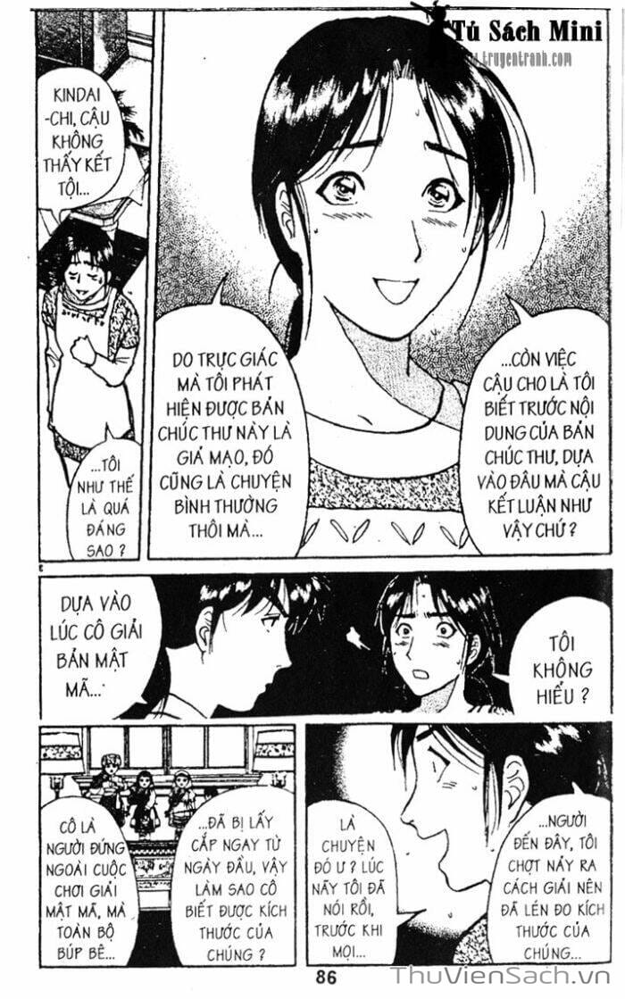 Truyện Tranh Thám Tử Kindaichi trang 4