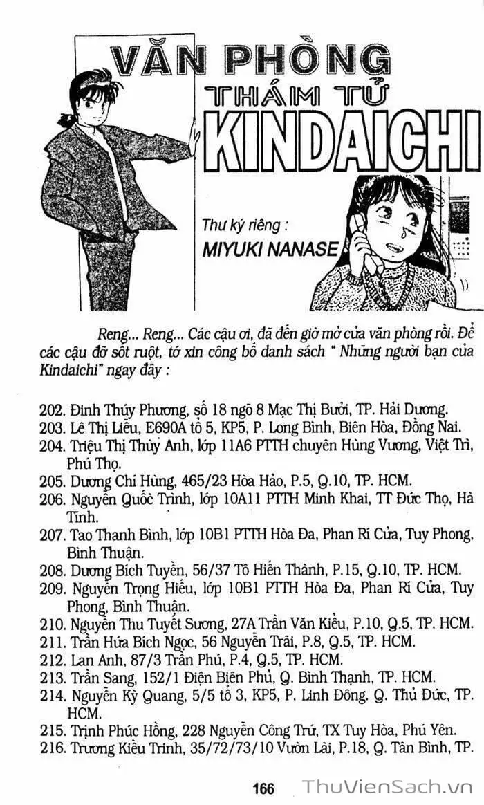 Truyện Tranh Thám Tử Kindaichi trang 4