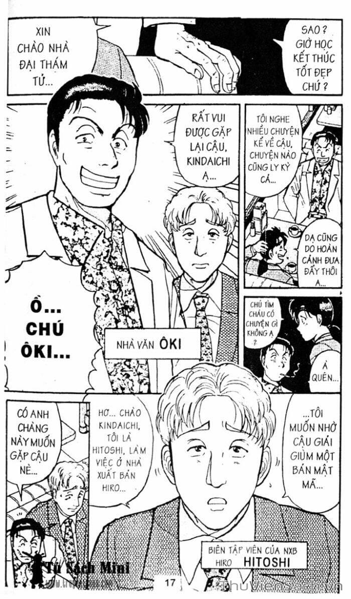 Truyện Tranh Thám Tử Kindaichi trang 4