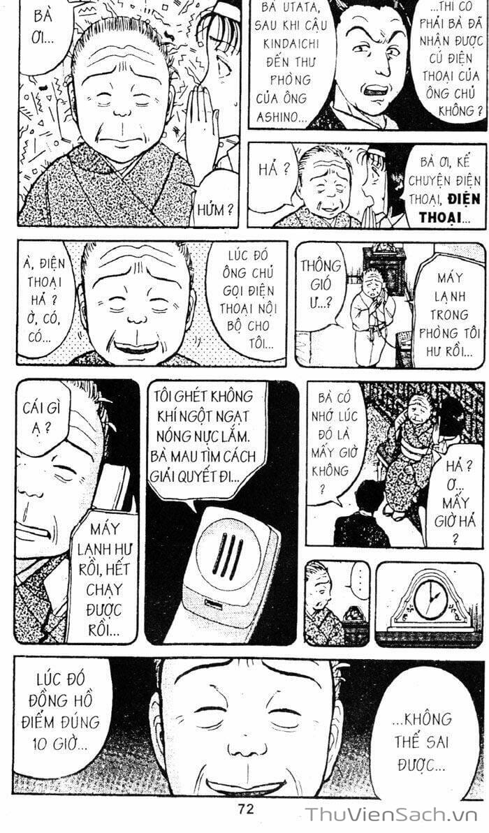 Truyện Tranh Thám Tử Kindaichi trang 4