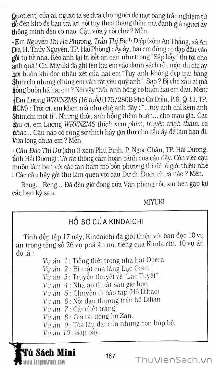 Truyện Tranh Thám Tử Kindaichi trang 4