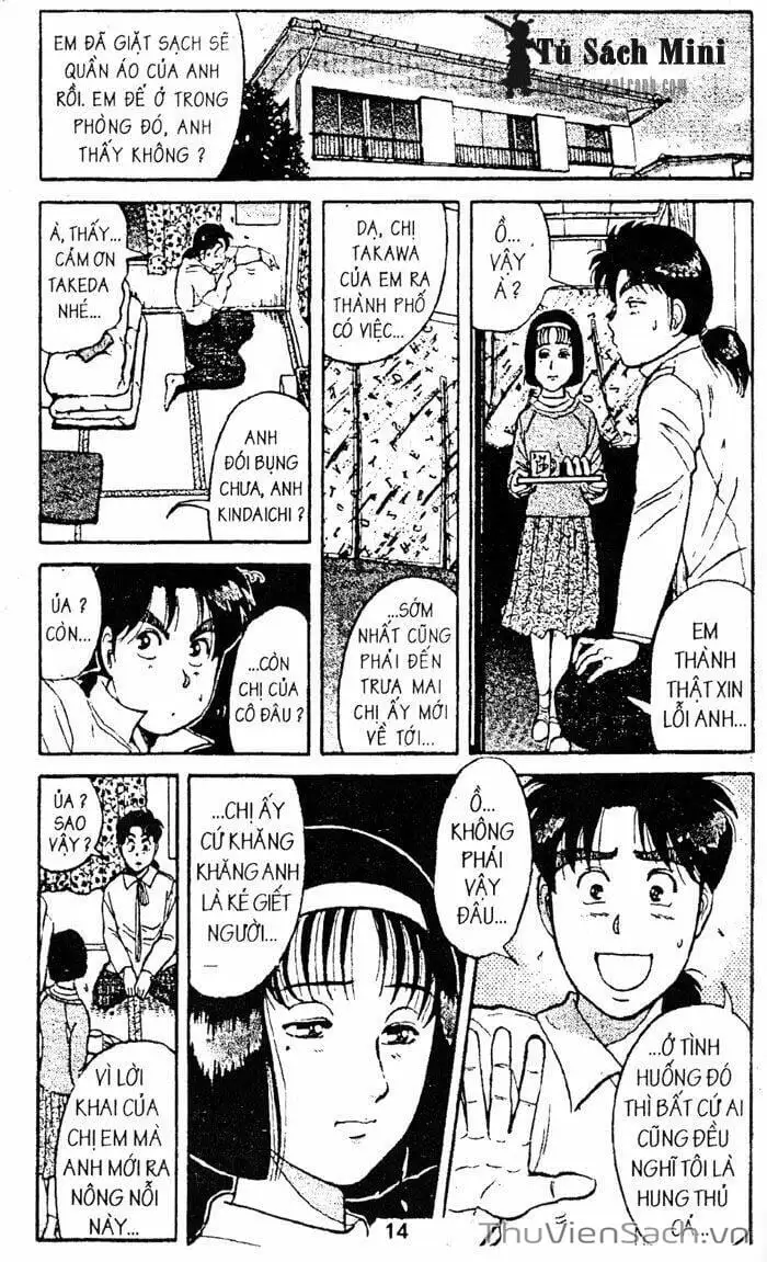 Truyện Tranh Thám Tử Kindaichi trang 4