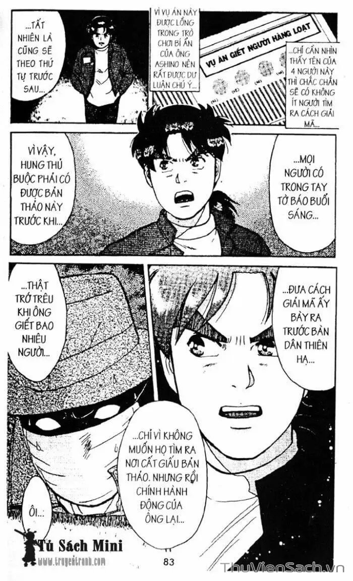 Truyện Tranh Thám Tử Kindaichi trang 4