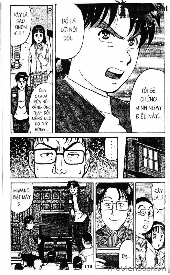 Truyện Tranh Thám Tử Kindaichi trang 4