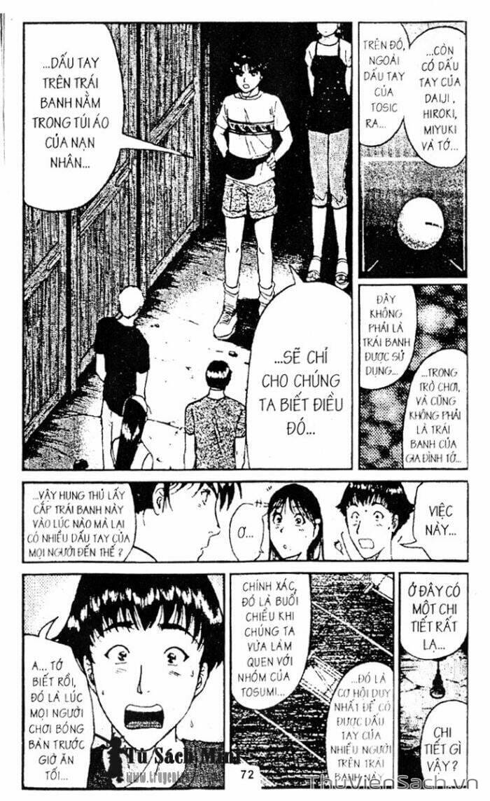 Truyện Tranh Thám Tử Kindaichi trang 4