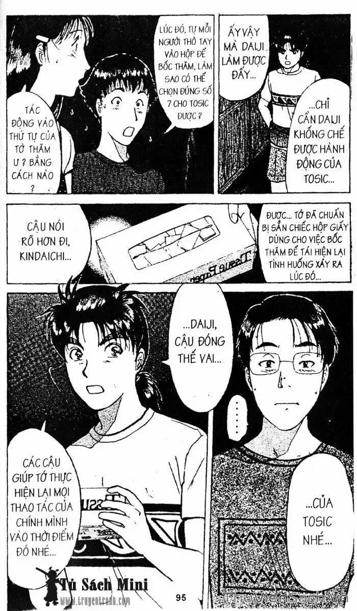 Truyện Tranh Thám Tử Kindaichi trang 4