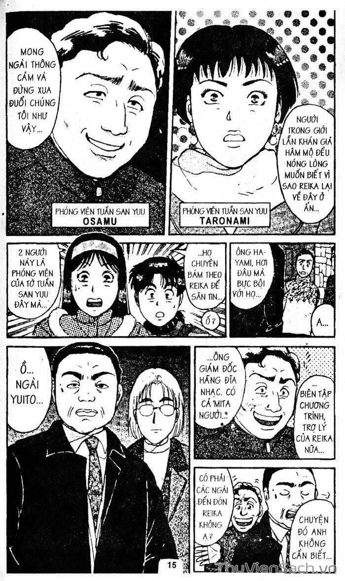 Truyện Tranh Thám Tử Kindaichi trang 4