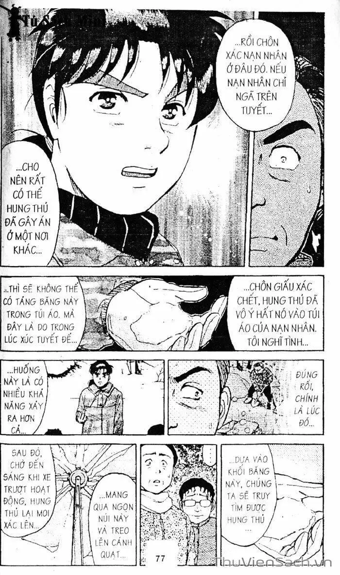 Truyện Tranh Thám Tử Kindaichi trang 4