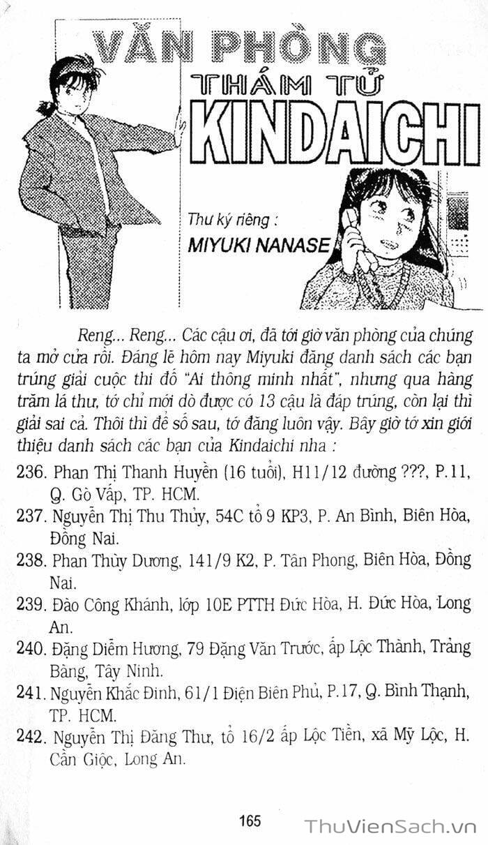Truyện Tranh Thám Tử Kindaichi trang 4