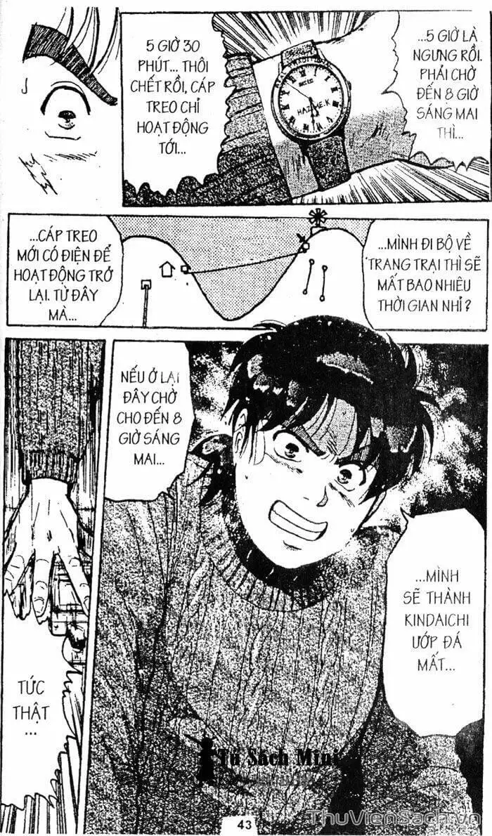 Truyện Tranh Thám Tử Kindaichi trang 4