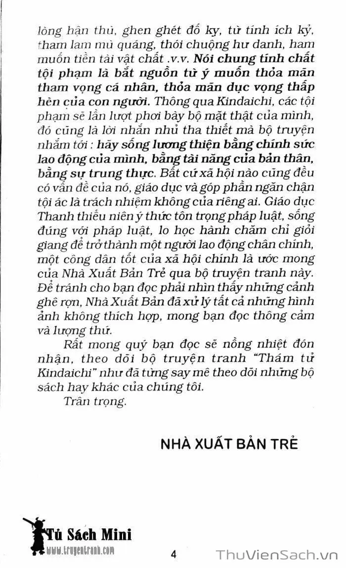 Truyện Tranh Thám Tử Kindaichi trang 4