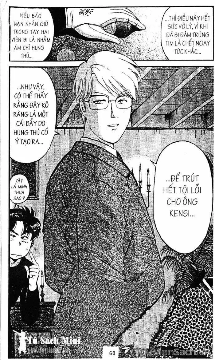 Truyện Tranh Thám Tử Kindaichi trang 4