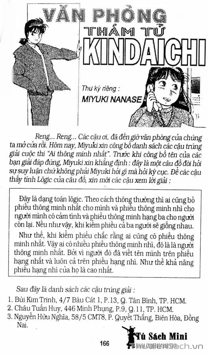 Truyện Tranh Thám Tử Kindaichi trang 4