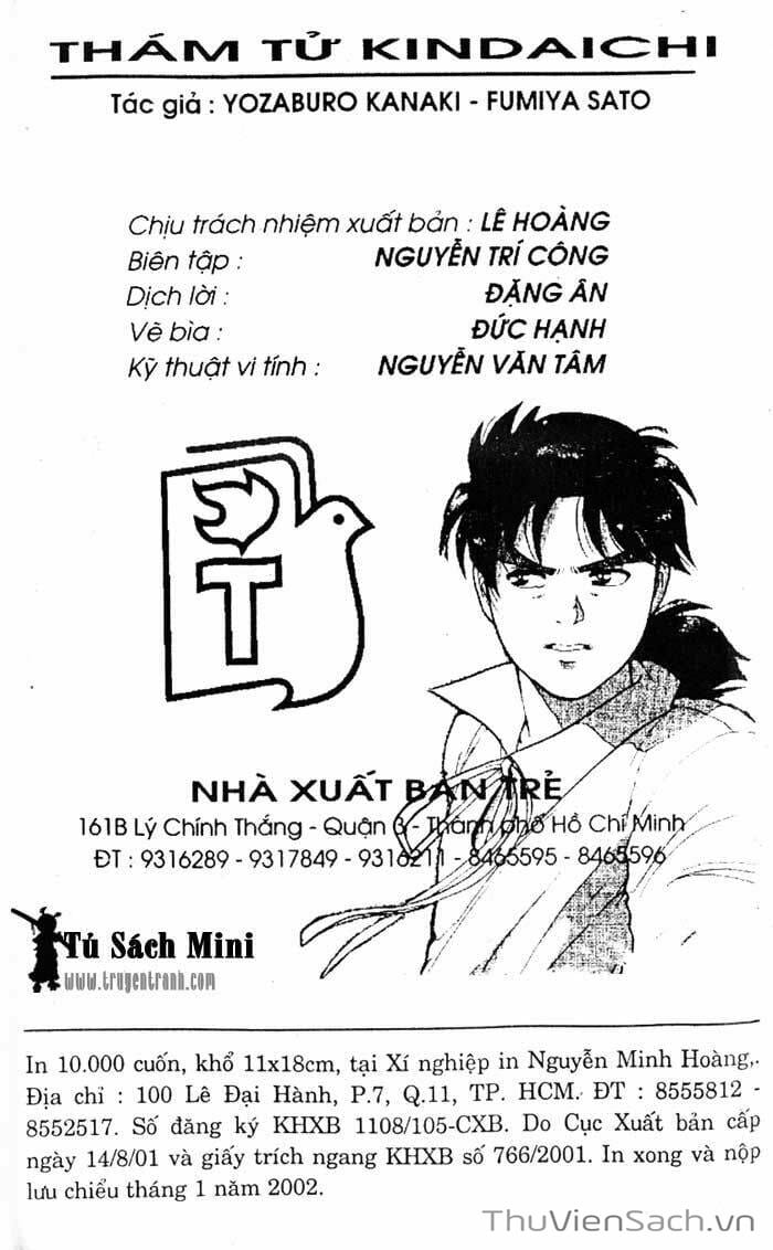 Truyện Tranh Thám Tử Kindaichi trang 4