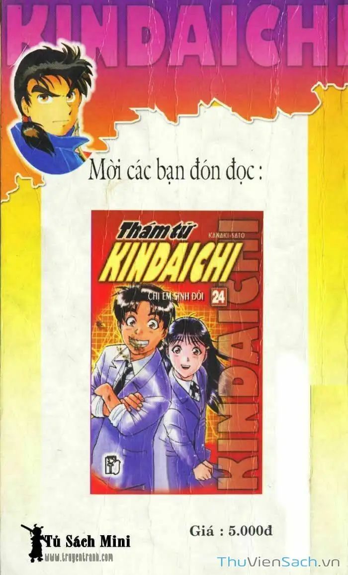 Truyện Tranh Thám Tử Kindaichi trang 4