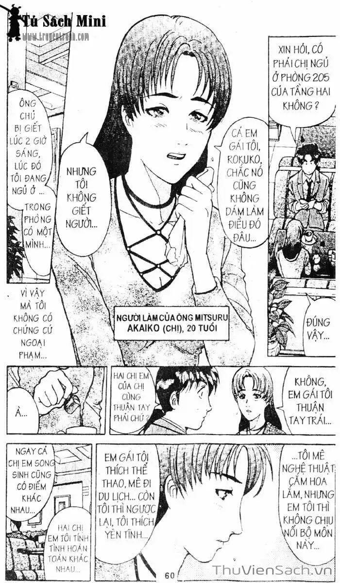 Truyện Tranh Thám Tử Kindaichi trang 4