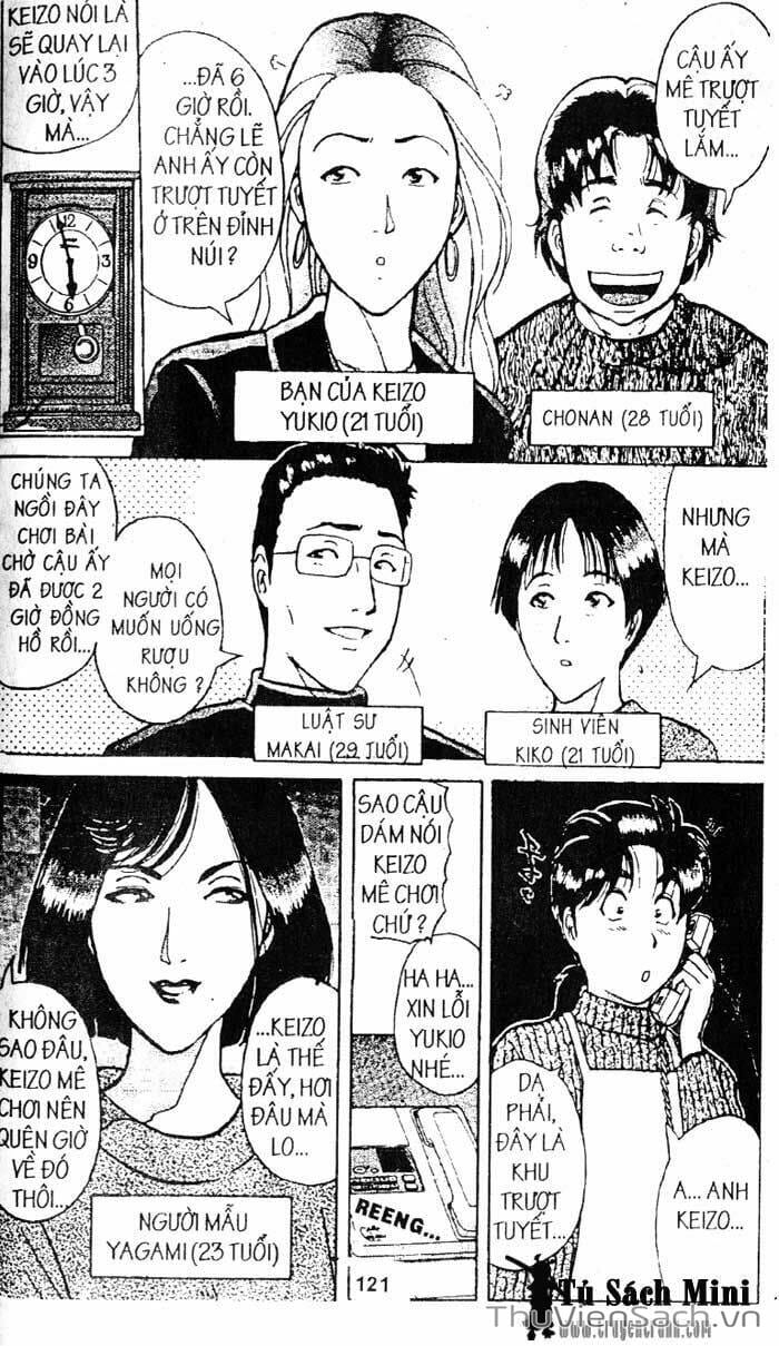 Truyện Tranh Thám Tử Kindaichi trang 4