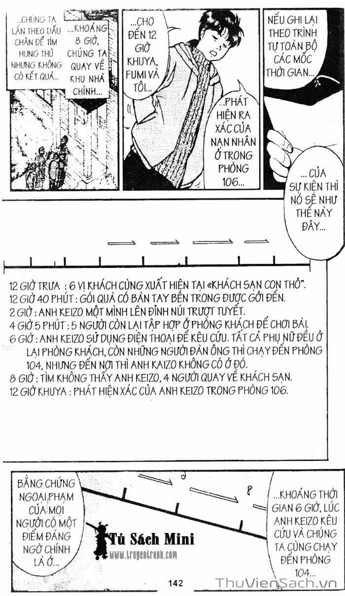 Truyện Tranh Thám Tử Kindaichi trang 4