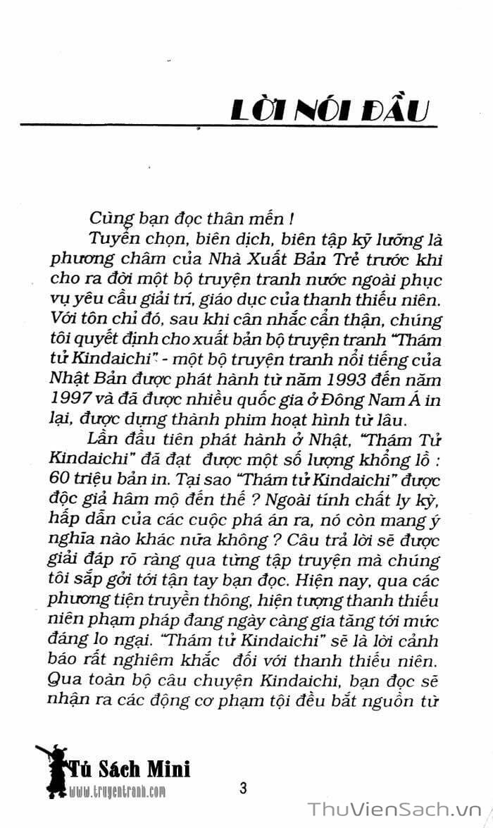 Truyện Tranh Thám Tử Kindaichi trang 4