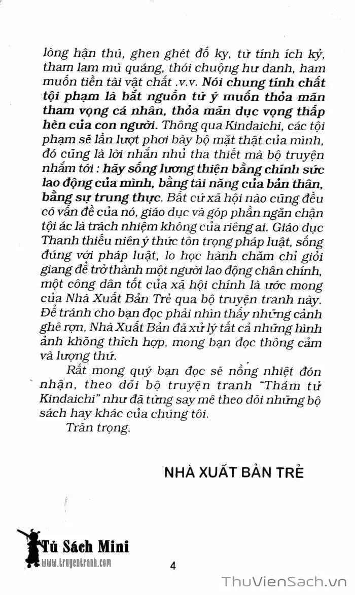 Truyện Tranh Thám Tử Kindaichi trang 4