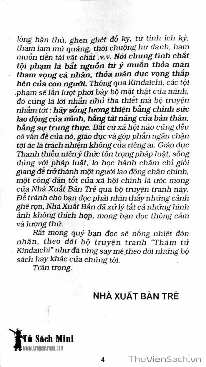 Truyện Tranh Thám Tử Kindaichi trang 4