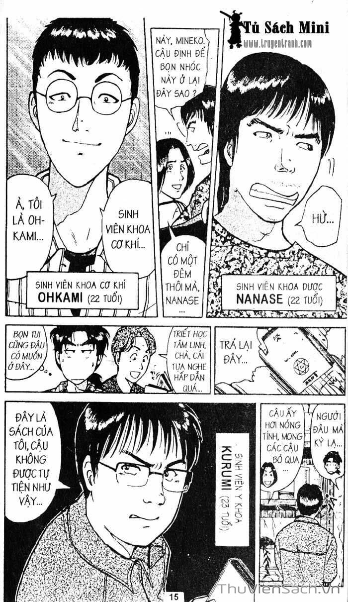 Truyện Tranh Thám Tử Kindaichi trang 4