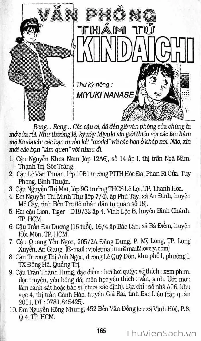 Truyện Tranh Thám Tử Kindaichi trang 4