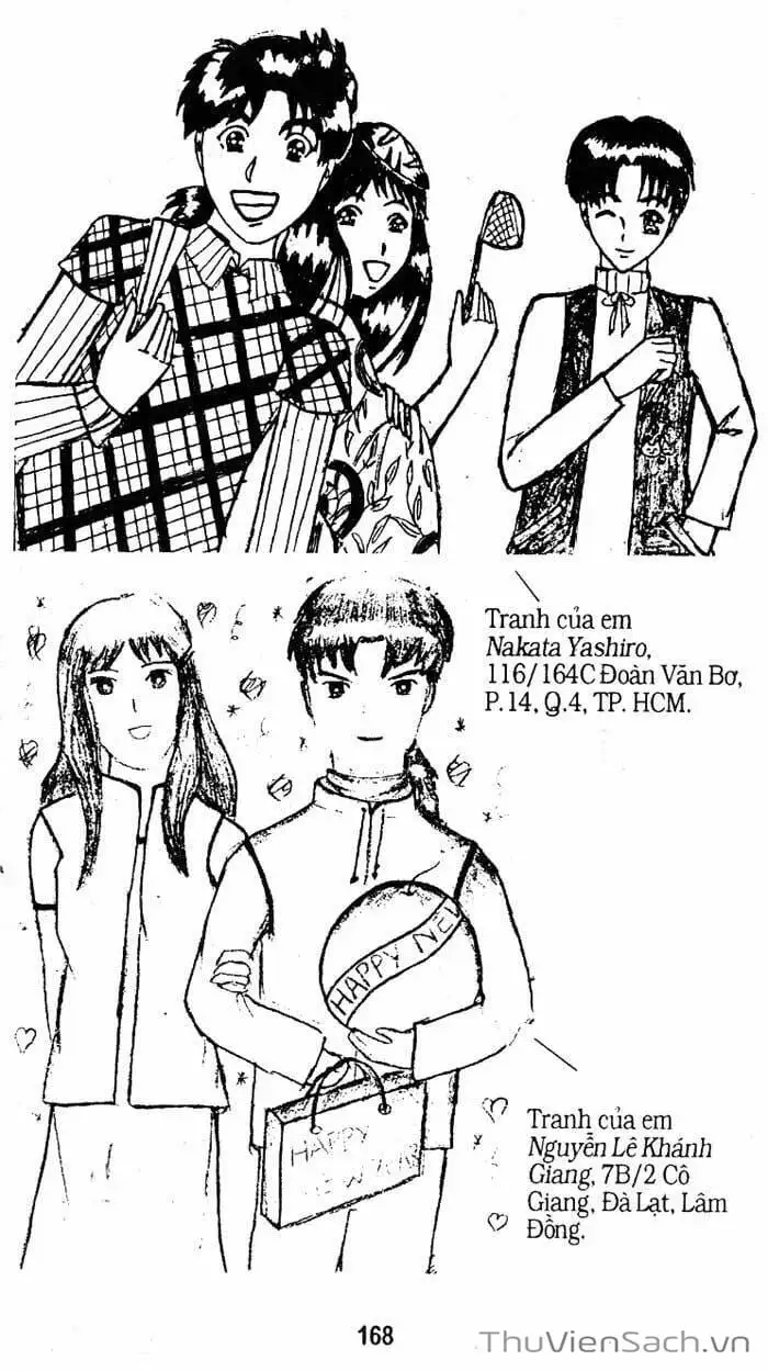 Truyện Tranh Thám Tử Kindaichi trang 4