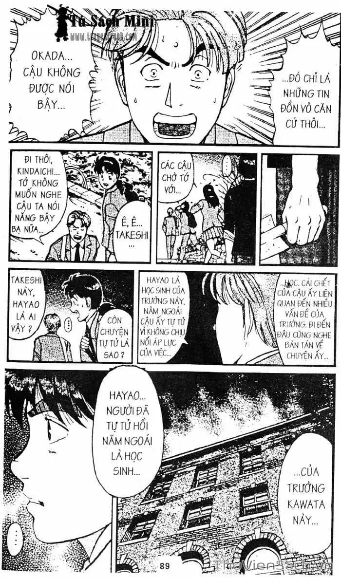 Truyện Tranh Thám Tử Kindaichi trang 4