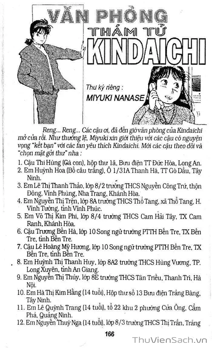 Truyện Tranh Thám Tử Kindaichi trang 4