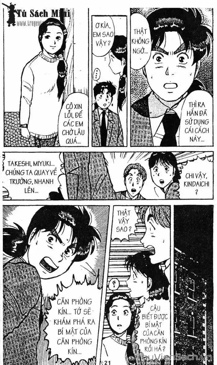 Truyện Tranh Thám Tử Kindaichi trang 4